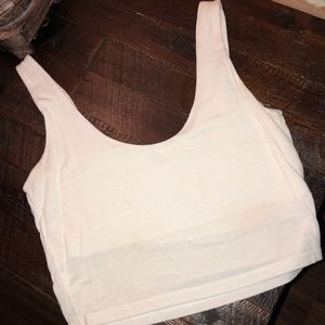 White Crop Top